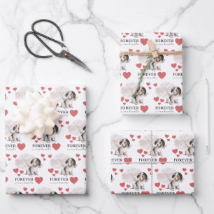 Angel Dog Wrapping Paper Flat Sheet Set 3
