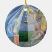 "Angel" door de Mexicaanse kunstenaar Angel Zarrag Keramisch Ornament (Voorkant)