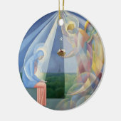 "Angel" door de Mexicaanse kunstenaar Angel Zarrag Keramisch Ornament (Links)