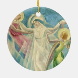 "Angel" door de Mexicaanse kunstenaar Angel Zarrag Keramisch Ornament