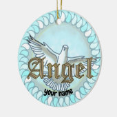 Angel Dove ornament (Links)