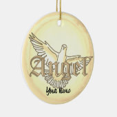 angel dove-ornament keramisch ornament (Rechts)