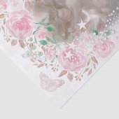 Angel Doves Vlinders Rozen Boheemse Decoupage Tissuepapier (Detail)