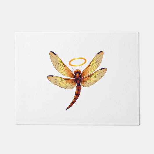 Angel Dragonfly Deurmat (Voorkant)