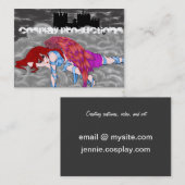 Angel Dream Anime en Cosplay Kaart Visitekaartje (Voorkant / Achterkant)