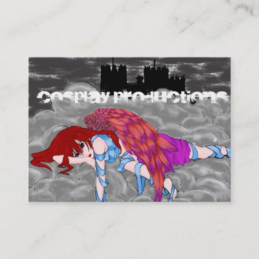 Angel Dream Anime en Cosplay Kaart Visitekaartje (Voorkant)