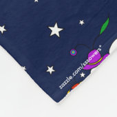 Angel Dudes Starry Midnight Fleece Blanket Deken (Hoek)