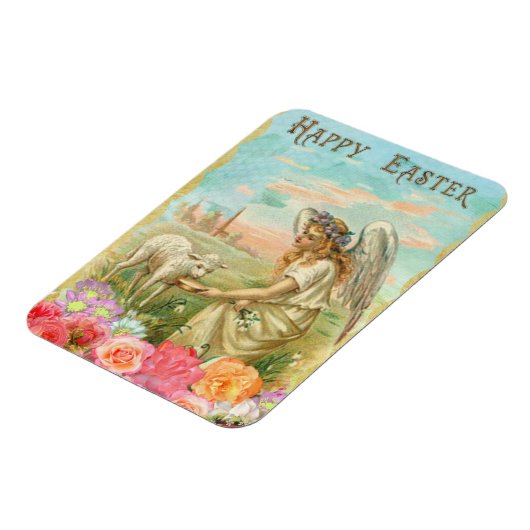  Angel Easter Greeting Magneet (Linkerzijde)