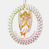 Angel Eerste Kerst aangepaste ornamenten (Links)