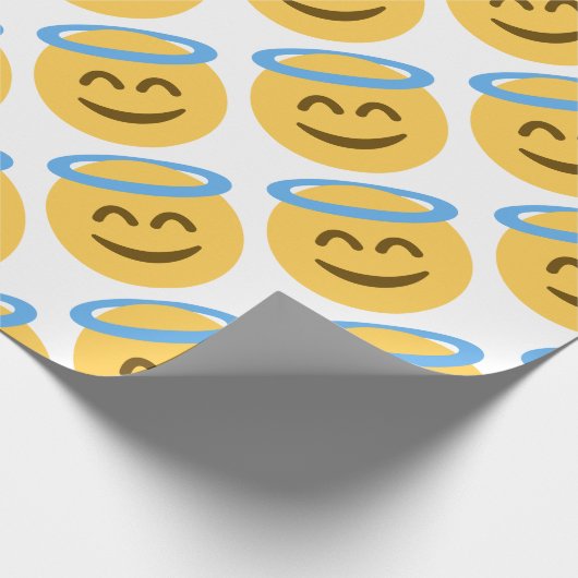 Angel Emoji Cadeaupapier (Hoek)