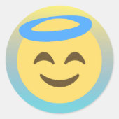 Angel Emoji Ombre Stickers (Voorkant)