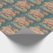  Angel en Baby Cadeaupapier (Hoek)