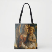 Angel en Baby Jesus Tote Bag (Voorkant)