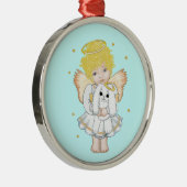 Angel en Bunny Ornament (Rechts)