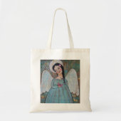 Angel en Butterfly Canvas Canvas tas (Voorkant)
