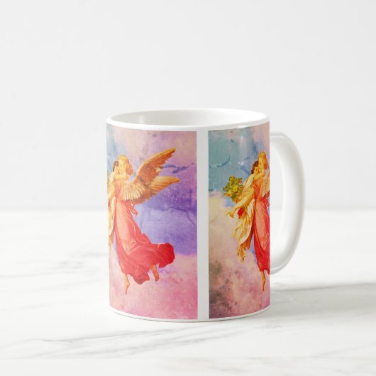 Angel en Child  Art Koffiemok (Voorkant rechts)