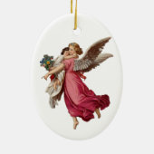 Angel en Child Keramisch Ornament (Achterkant)