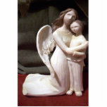 Angel en Child Staand Fotobeeldje<br><div class="desc">Dit afbeelding symboliseert bescherming,  comfort,  vergiffenis,  liefde,  genegenheid,  goedheid,  vriendelijkheid,  geduld,  kracht,  vertrouwen,  geloof,  enz.</div>