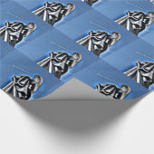 Angel en Contrail Cadeaupapier (Hoek)