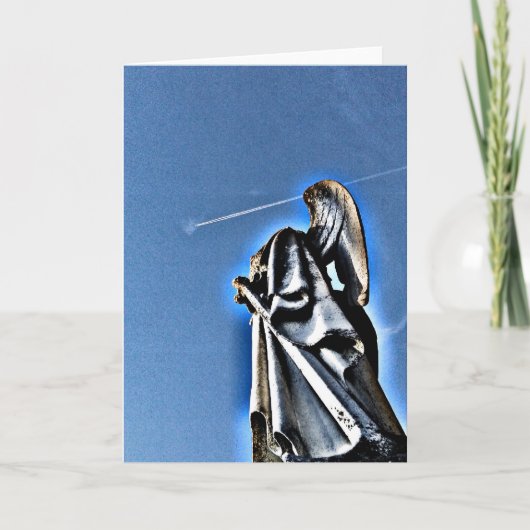 Angel en Contrail Kaart (Voorkant)