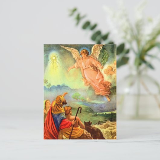 Angel en de Shepherds Briefkaart