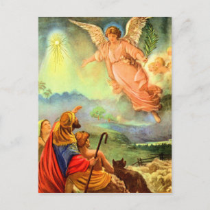 Angel en de Shepherds Briefkaart