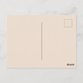 Angel en Deers Merry Kerstmis  feestdag Briefkaart (Achterkant)