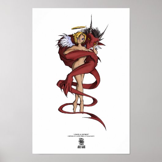 Angel en Demon Poster (Voorkant)
