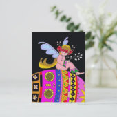 Angel en een Pysanka Briefkaart (Staand voorkant)