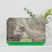  Angel en gelukkig Nieuwjaar! Kaart/20XX Feestdagenkaart (Staand voorkant)