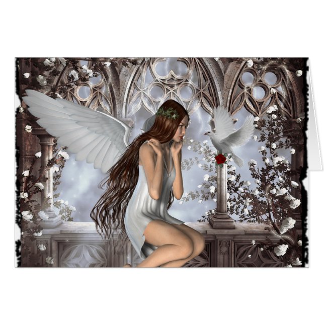 Angel en Haar hond (Voorkant Horizontaal)