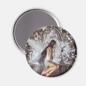 Angel en Haar hond Magneet (Voorkant / Achterkant)