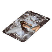 Angel en Haar hond Magneet (Linkerzijde)