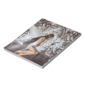 Angel en Haar hond Notitieblok (Linkerzijde)