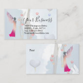 Angel en Hearts Visitekaartje (Voorkant / Achterkant)