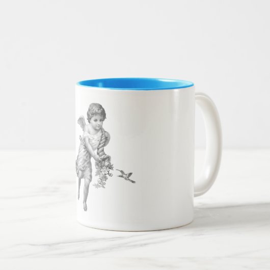 Angel en Humming Bird Mok (Voorkant rechts)