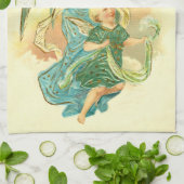 Angel en kind theedoek (Gevouwen)