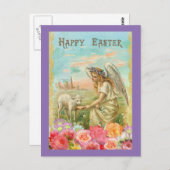 Angel en Lamb Briefkaart (Voorkant / Achterkant)