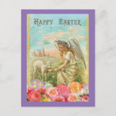  Angel en Lamb Briefkaart (Voorkant)