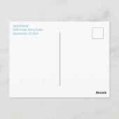  Angel en Paaskruis Briefkaart (Achterkant)