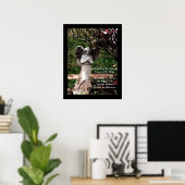 Angel en Serenity Prayer Poster (Thuiskantoor)