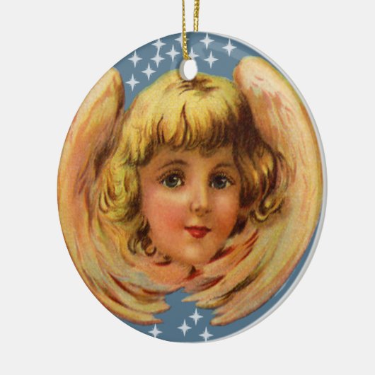 Angel en Stars Ornament (Links)