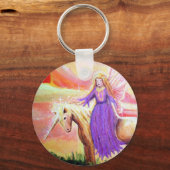 Angel en Unicorn Sleutelhanger (Voorkant)