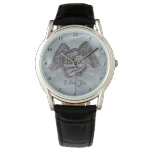 Angel Eros in de liefde Horloge