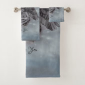 Angel Eros in Liefde, ik hou van je Bad Handdoek (Insitu)