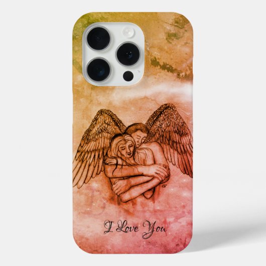 Angel Eros in Liefde, ik hou van je Case-Mate iPhone Case (Achterkant)