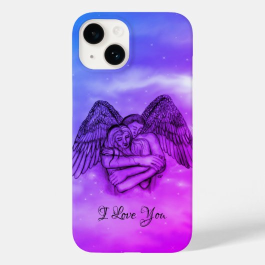 Angel Eros in Liefde, ik hou van je Case-Mate iPhone Case (Achterkant)