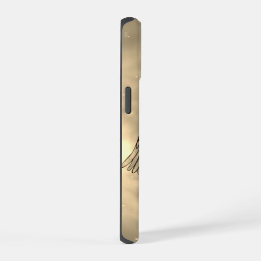 Angel Eros in Liefde, ik hou van je iPhone 15 Case (Rechterkant)