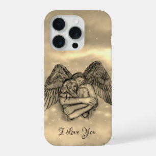 Angel Eros in Liefde, ik hou van je iPhone 15 Pro Case