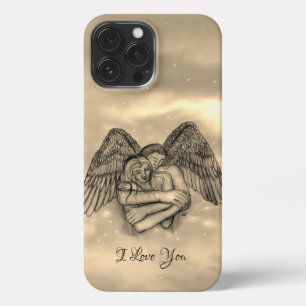 Angel Eros in Liefde, ik hou van je iPhone 13 Pro Max Hoesje